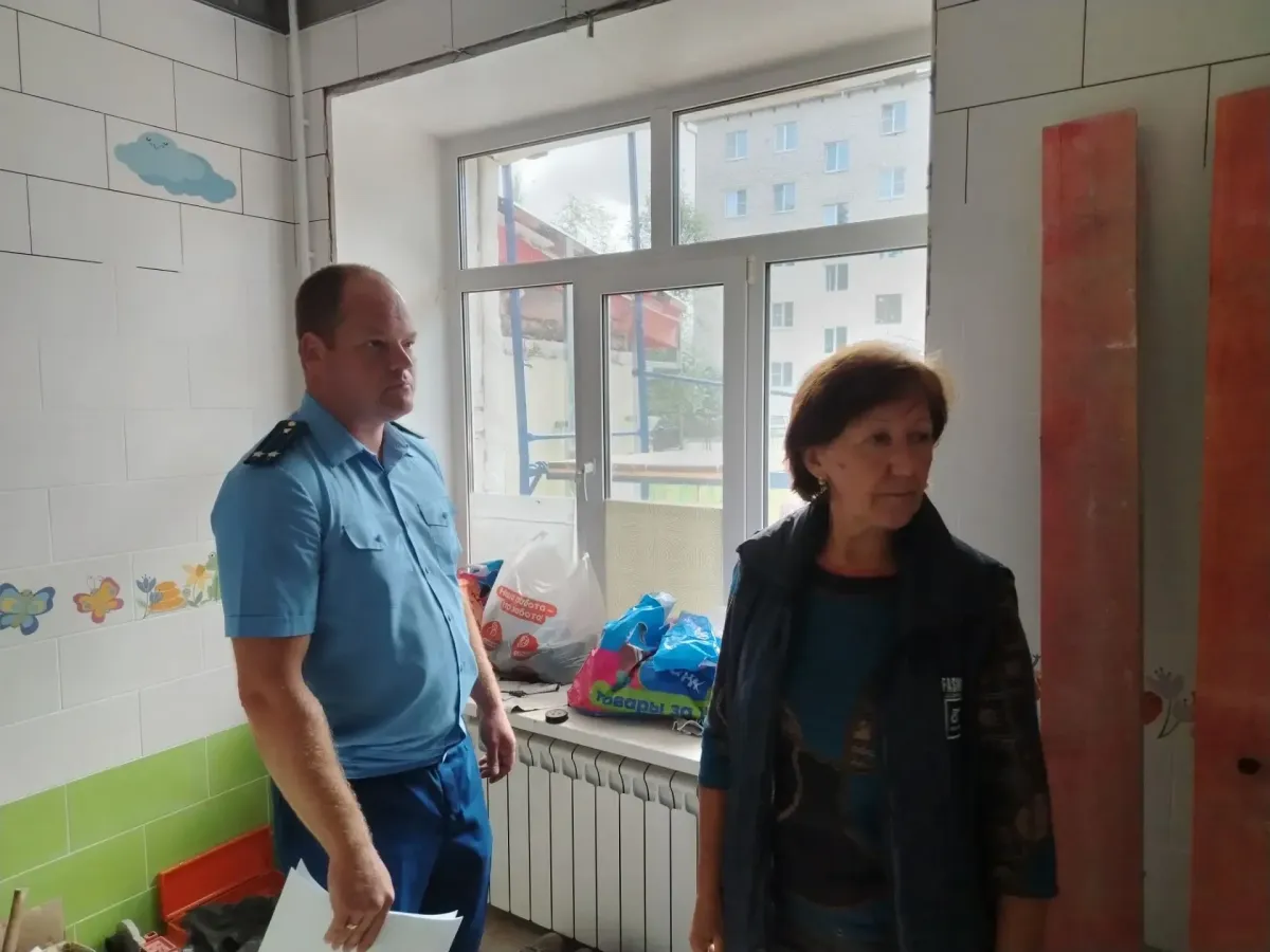 В Гороховце прокуратура проверила капитальный ремонт детского сада