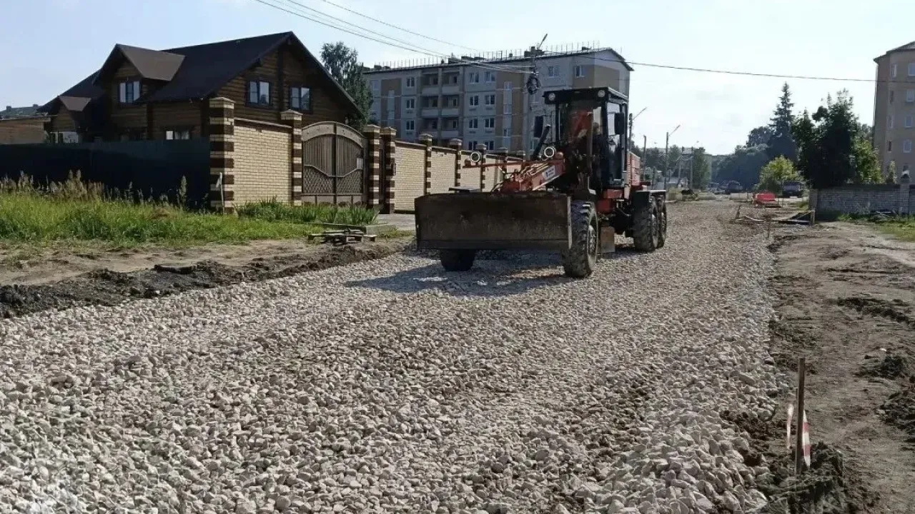 В округе Покров капитально ремонтируют дорогу Вольгинский–Иваново — Владимир Сейчас