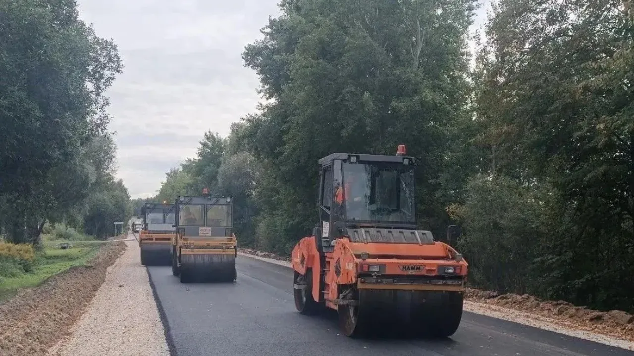 В Суздальском районе ремонтируют шестикилометровый участок дороги Лемешки – Сокол — Владимир Сейчас