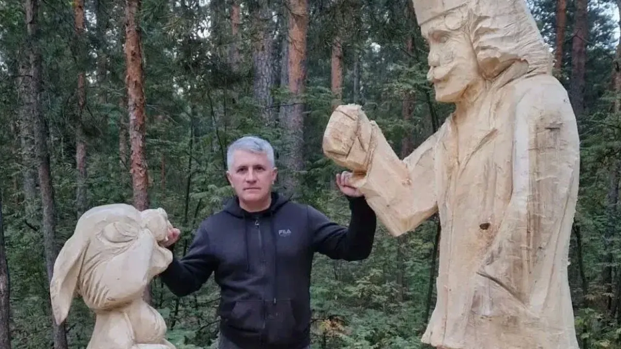 В гусевском парке «Сказка» появились новые скульптуры по детским рисункам — Владимир Сейчас