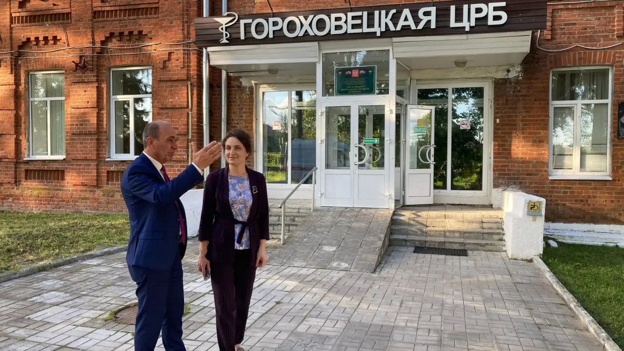 В Гороховецкой ЦРБ продолжается ремонт стационара по нацпроекту — Владимир Сейчас