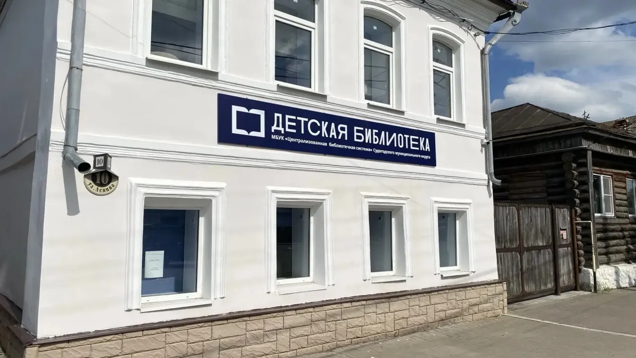 В Судогде откроется первая в округе модельная детская библиотека — Владимир Сейчас