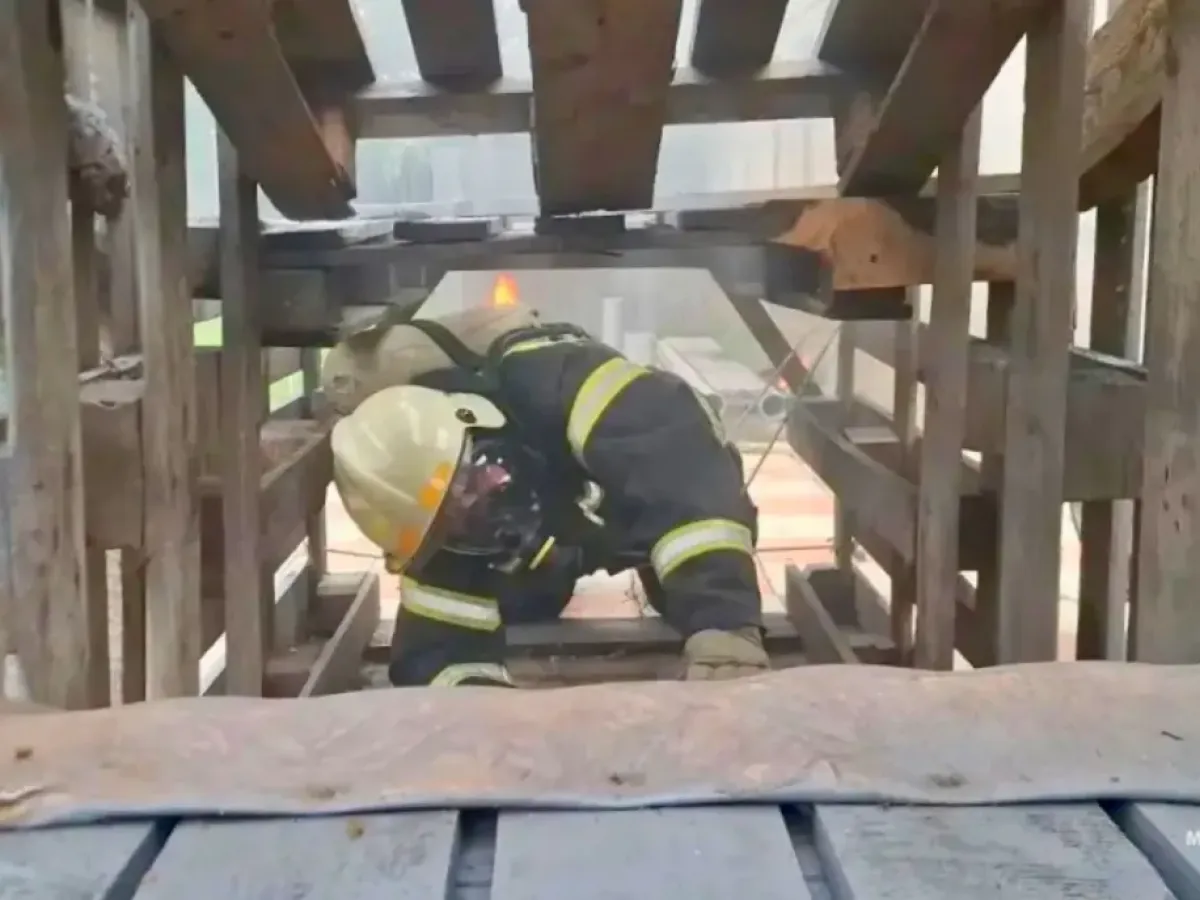 В Жирновске построили полосу подготовки для газодымозащитников 64-й ПСЧ