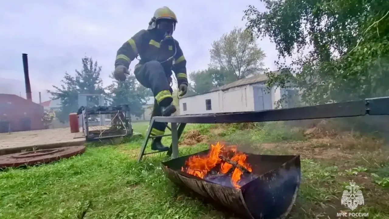 В Жирновске построили полосу подготовки для газодымозащитников 64-й ПСЧ — Волгоград Сейчас
