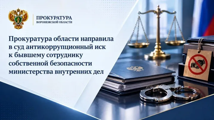 Прокуратура требует взыскать 300 тысяч рублей с бывшего сотрудника МВД в Воронеже — Воронеж Сейчас