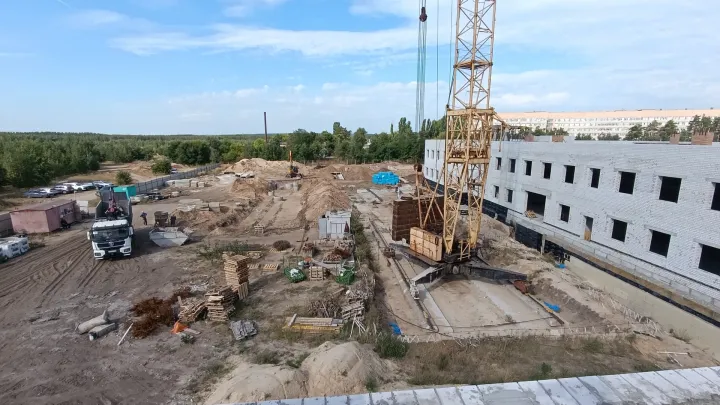 В Воронеже строительство поликлинического корпуса инфекционного центра идет по графику — Воронеж Сейчас