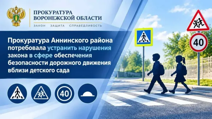 В Аннинском районе потребовали устранить нарушения дорожной безопасности у детского учреждения — Воронеж Сейчас