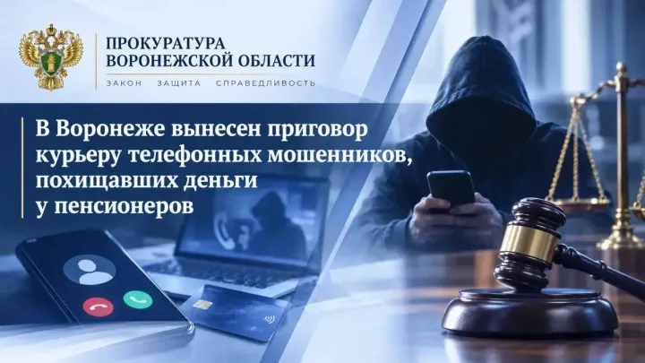 Жителя Каменского района осудили за мошенничество против пожилых на 1,8 млн рублей — Воронеж Сейчас