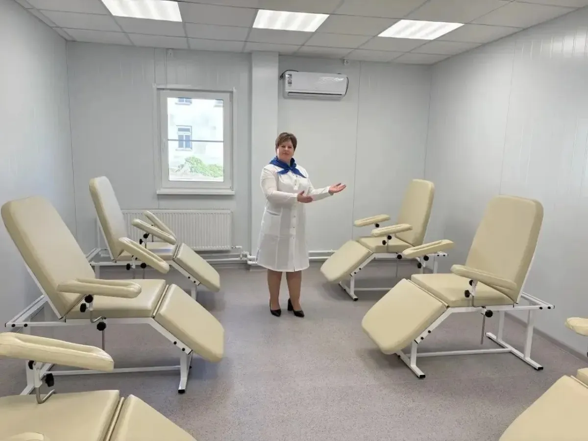 В селе Пески Поворинского района открылась новая поликлиника