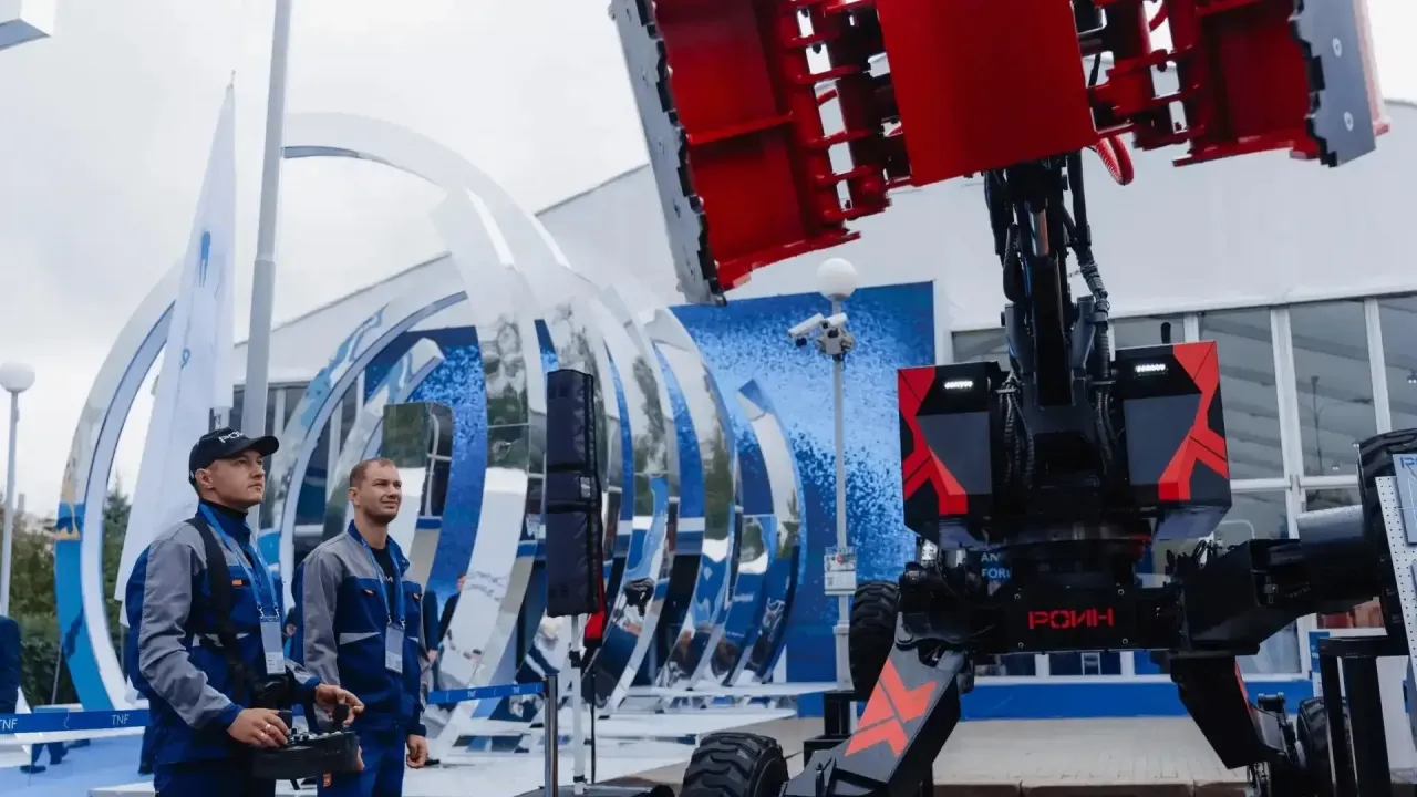 Воронежское предприятие представило робот для сложного рельефа на форуме TNF — Воронеж Сейчас