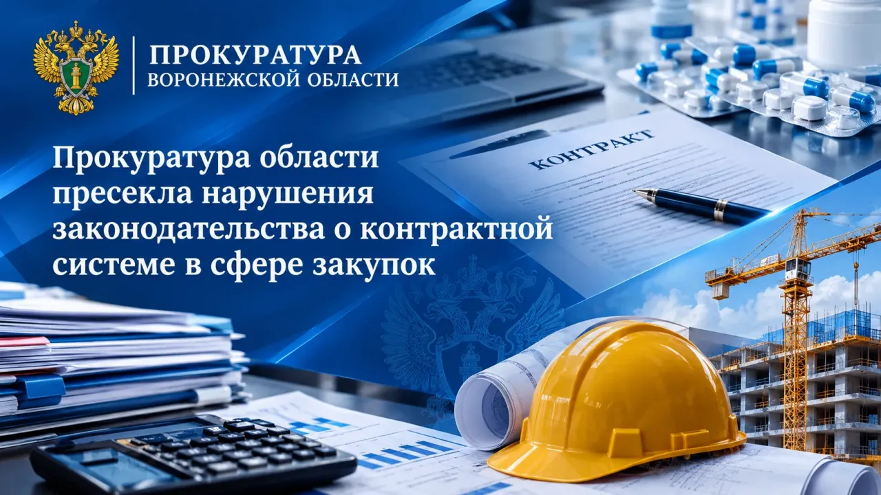 Прокуратура выявила нарушения при исполнении госконтрактов в нескольких организациях — Воронеж Сейчас