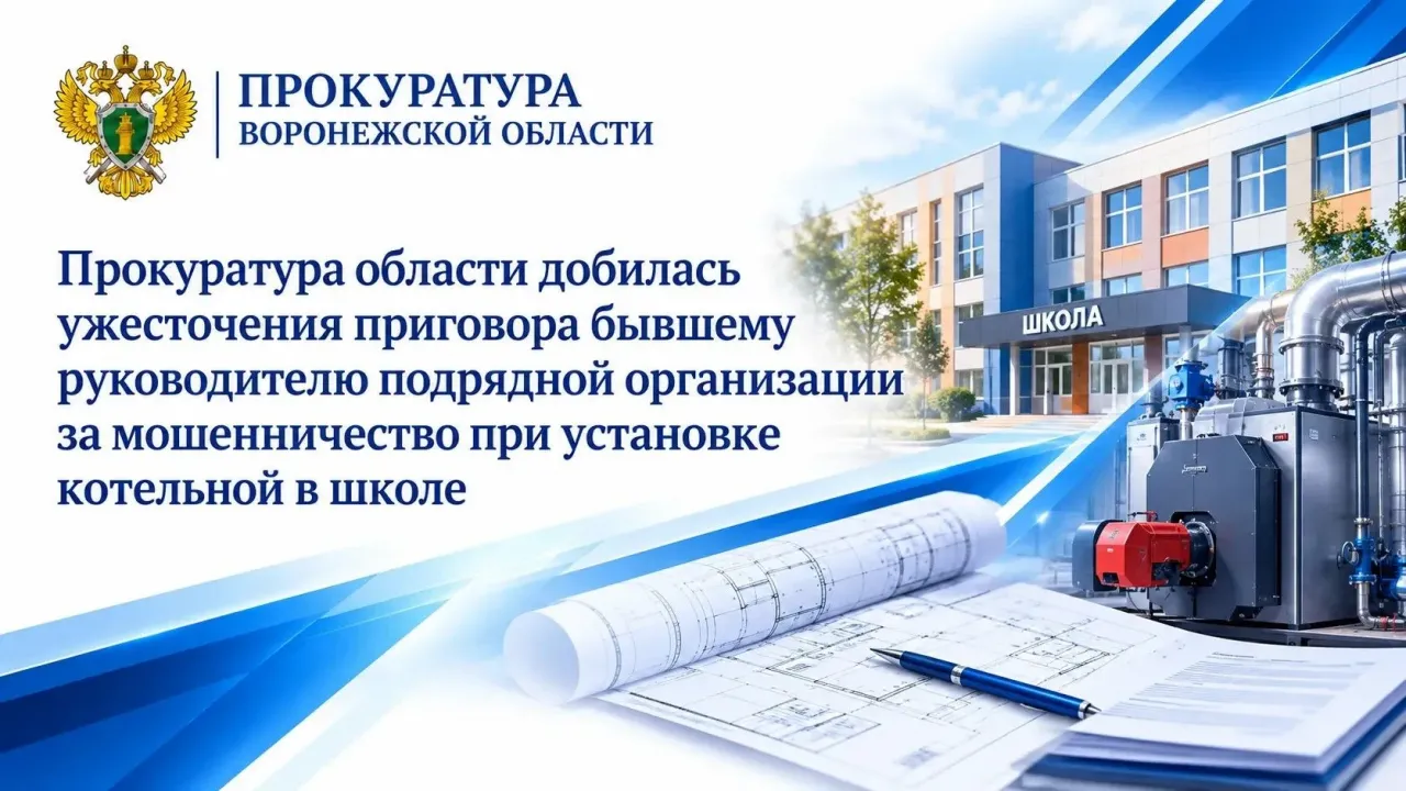 Воронежский облсуд ужесточил приговор по делу о мошенничестве при установке котельной — Воронеж Сейчас